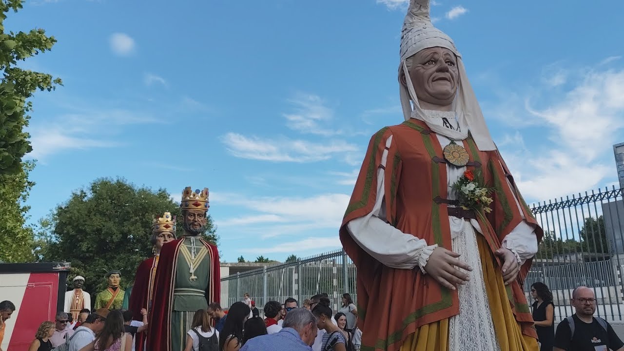 Gigantes de Mendillorri y gigantes de Tafalla 2025 #gigantes #tradiciones 