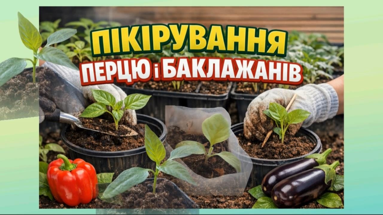 Нюанси пікіровки  перцю і баклажанів @vsiogo_potroshku_u_seli