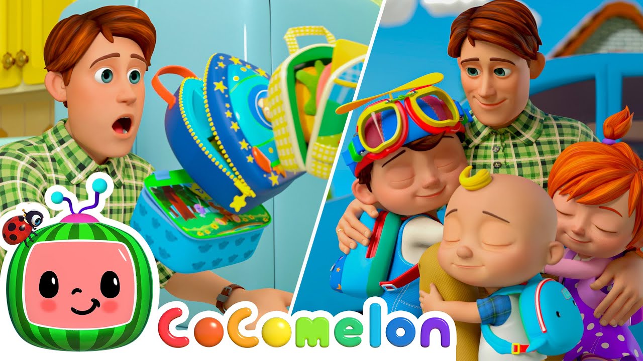 Daddy's School Morning Routine | CoComelon Nursery Rhymes & Kids Songs | 2 HOURS | After School Club