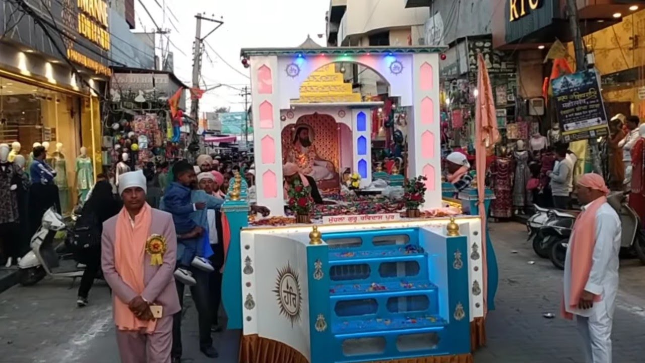nagar kirtan nakodar !! Shri guru ravidas maharaj ji nagar kirtan nakodar