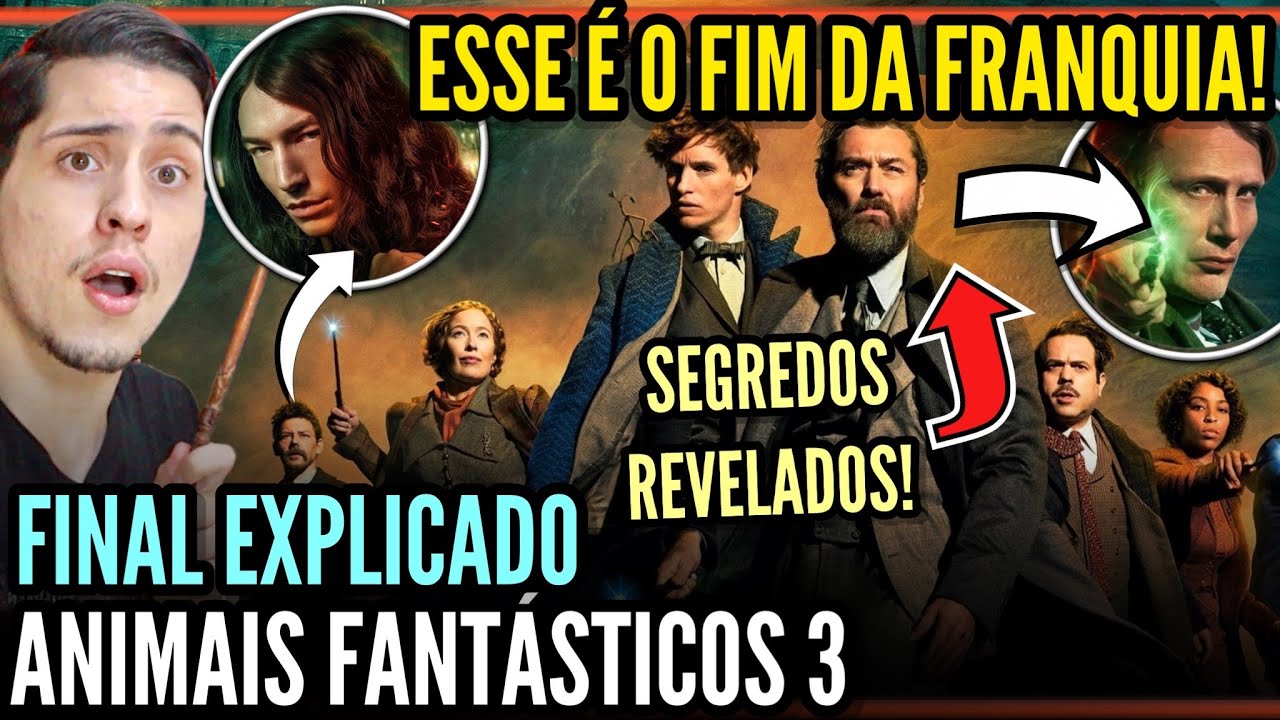 Animais Fantásticos 3 Os Segredos de Dumbledore | SEGREDOS e FINAL EXPLICADO + Animais Fantásticos 4