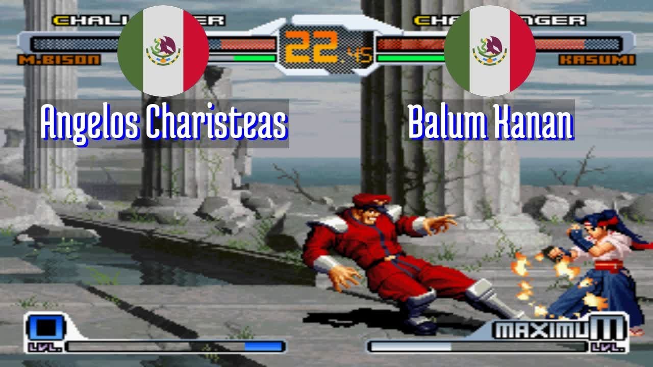 FT5 @svcsplus: Angelos Charisteas (MX) vs Balum Kanan (MX) [SNK vs Capcom svc Fightcade] Oct 24