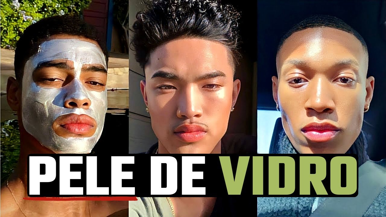 COMO CONSEGUIR PELE DE VIDRO SENDO HOMEM | GLOW UP MASCULINO | DICAS DE BELEZA NATURAL