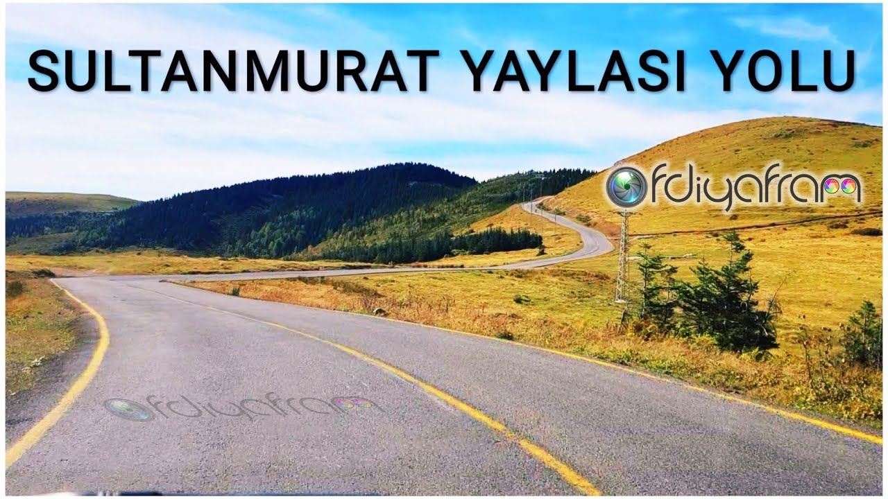 Trabzon Sultanmurat Yaylası Yolu