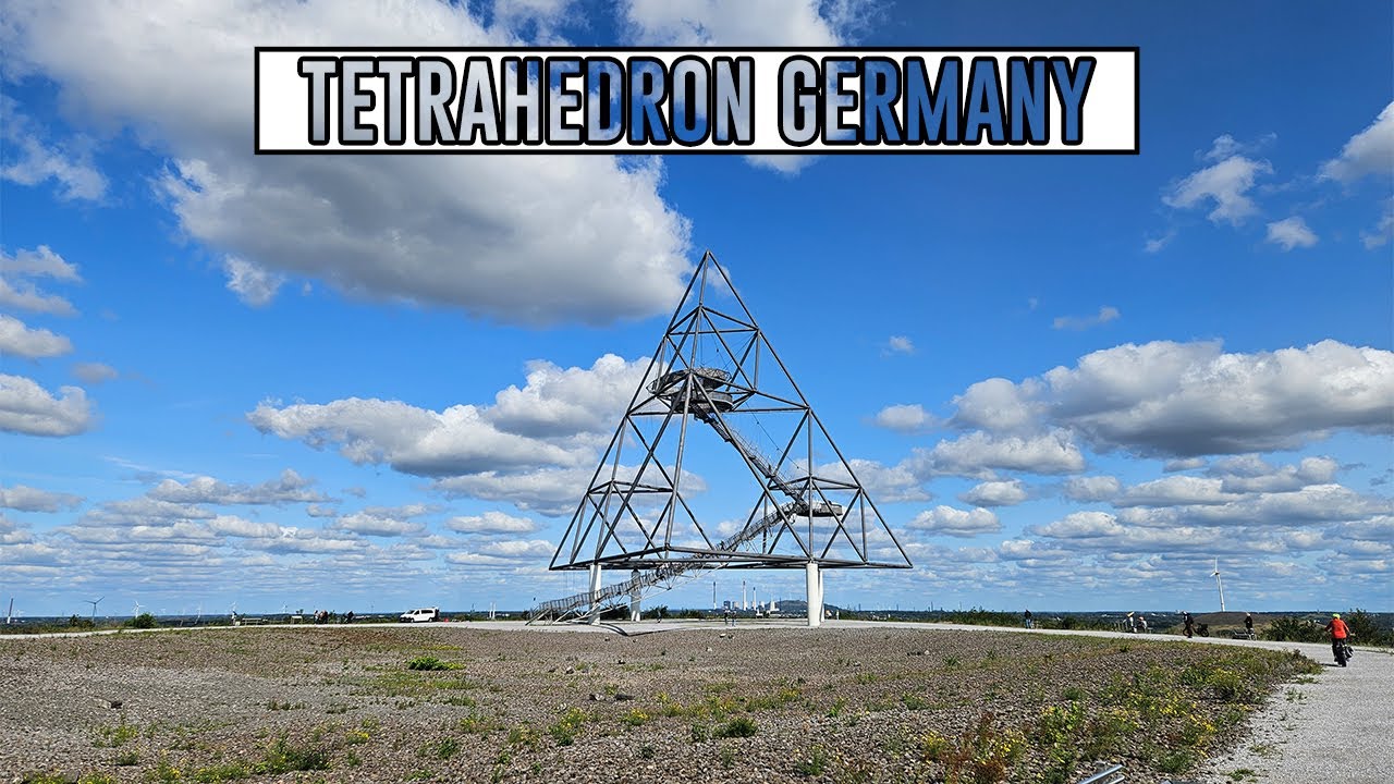 Climbing pyramids in Germany (Tetraeder Bottrop) | Germany