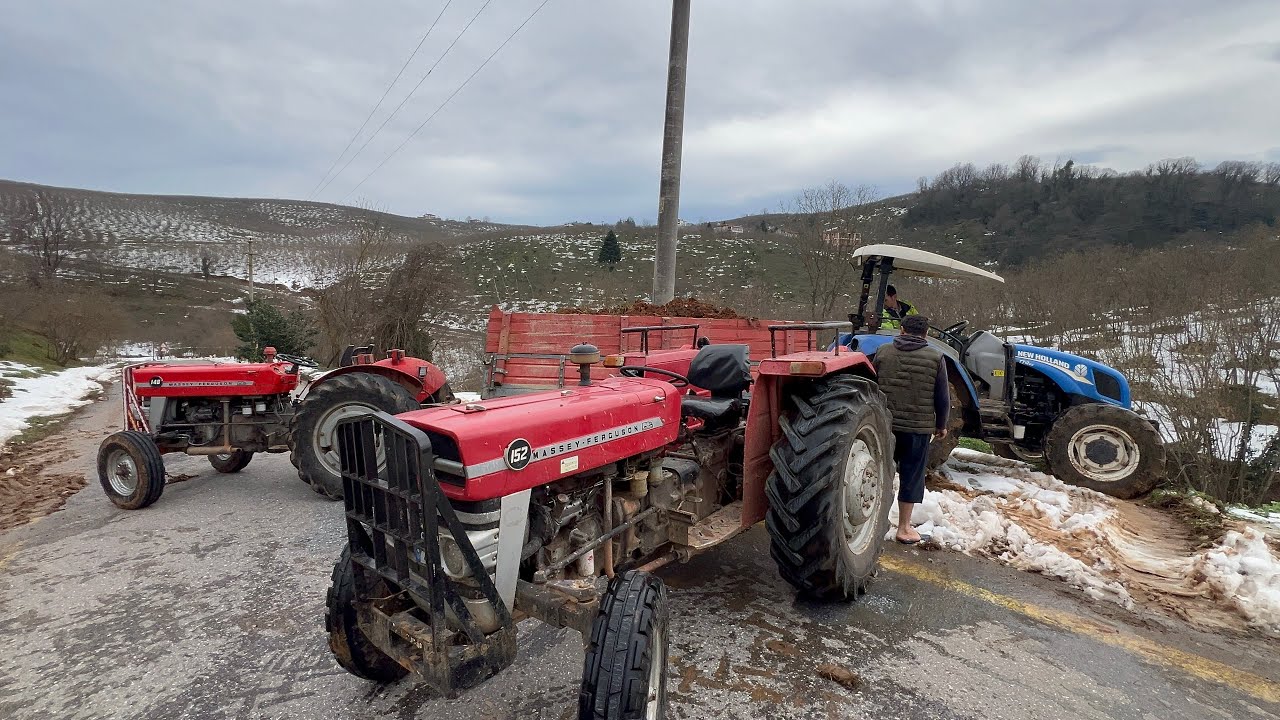 Az kalsın Ramörk devriliyordu Dingile kadar batırdık Masseyferguson148/152 Newholland 4.65 ZorAnlar 
