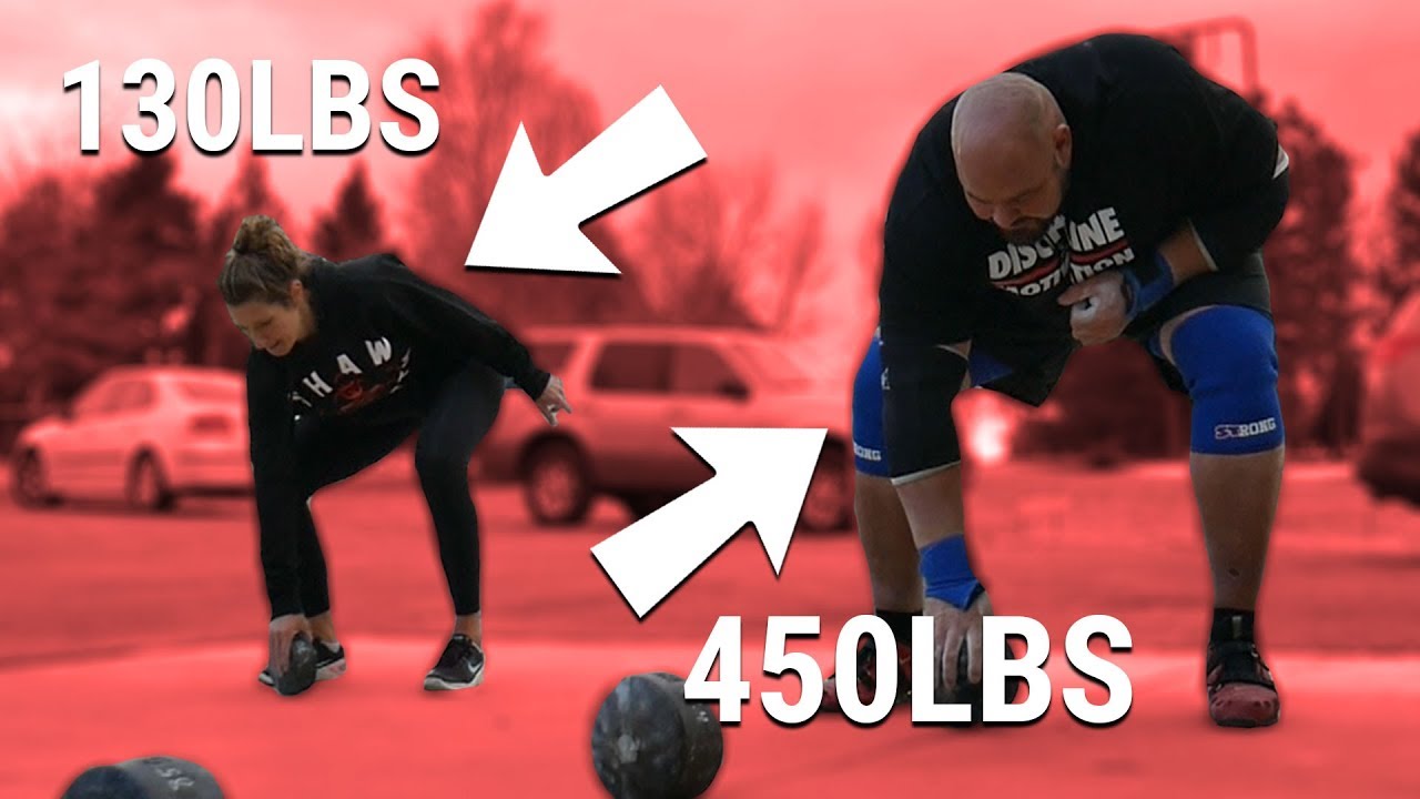 4X WSM DOES CROSSFIT | 450LB MAN LOSES TO 130LB WIFE?