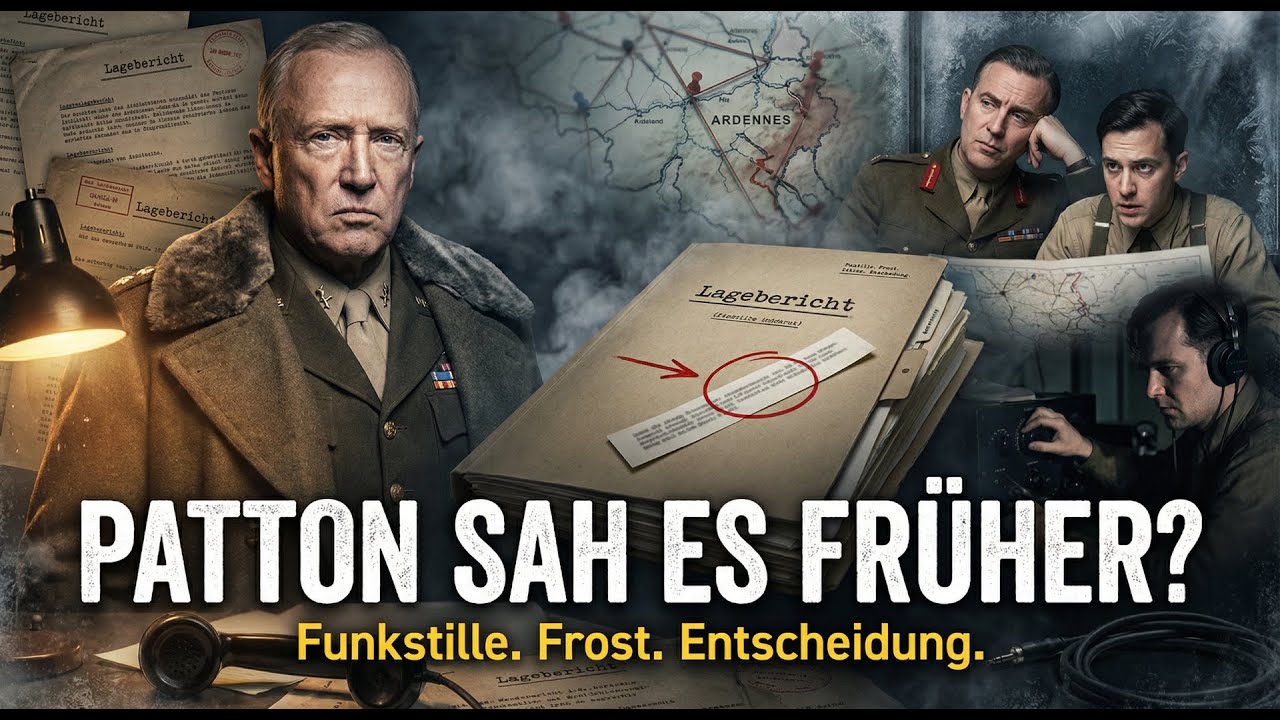 Warum Patton im Lagebericht die Ardennenoffensive früher sah als jeder Geheimdienst?