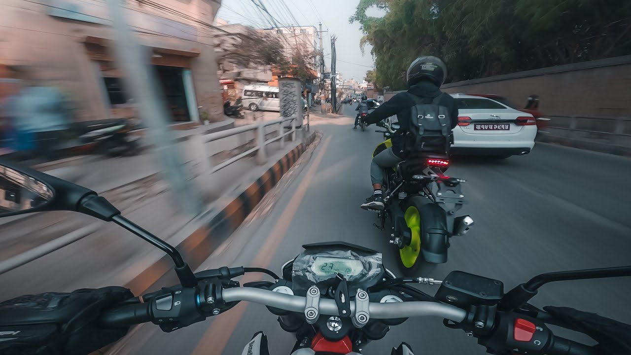 Benelli TNT 150i and 180s First Ride in Nepal  Part 2 Pure Sound POV Bikerz Beast