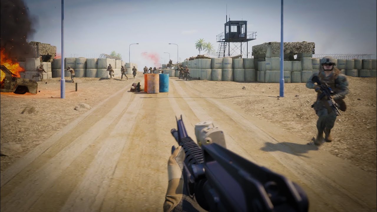 The Most Realistic & Immersive FPS - Squad (NO HUD)