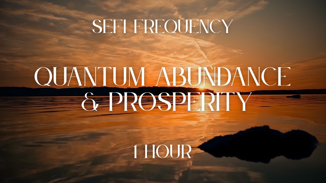 Quantum Abundance & Prosperity🌟1 Hour SEFI Frequency🔮Walk With Faith