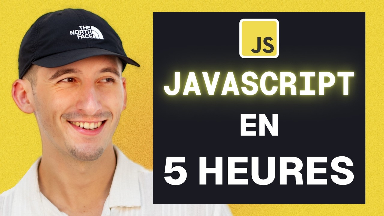 TUTO / COURS JavaScript COMPLET pour 2025 : Maîtrise JavaScript en 5 heures