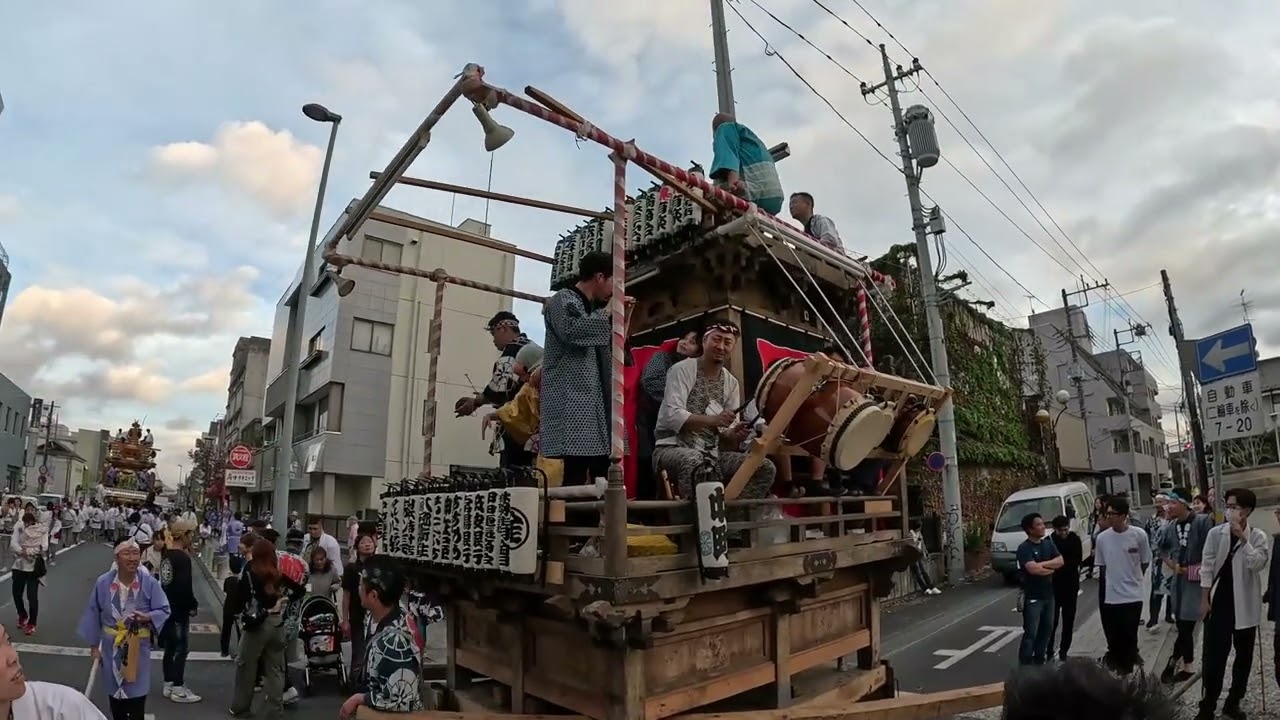 金刀比羅神社前2025年 森木囃子