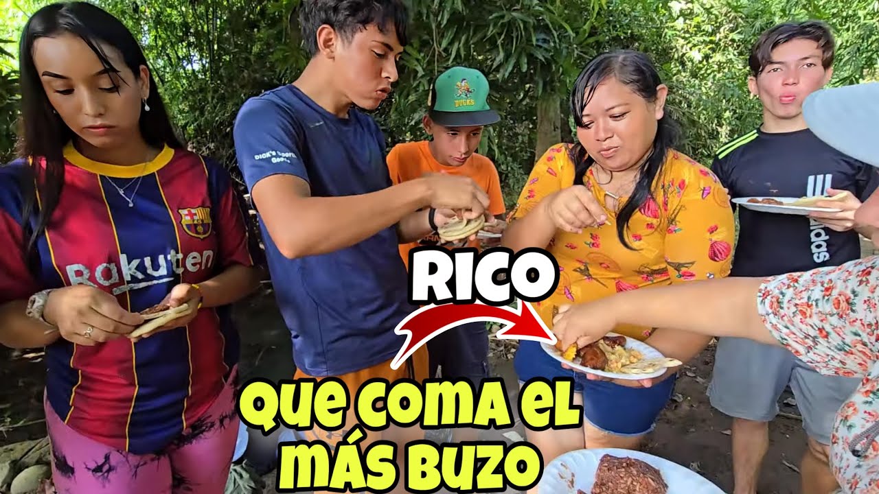 Desayuno Típico Salvadoreño En El Monte Rumbo A Buscar Cosas Antiguas