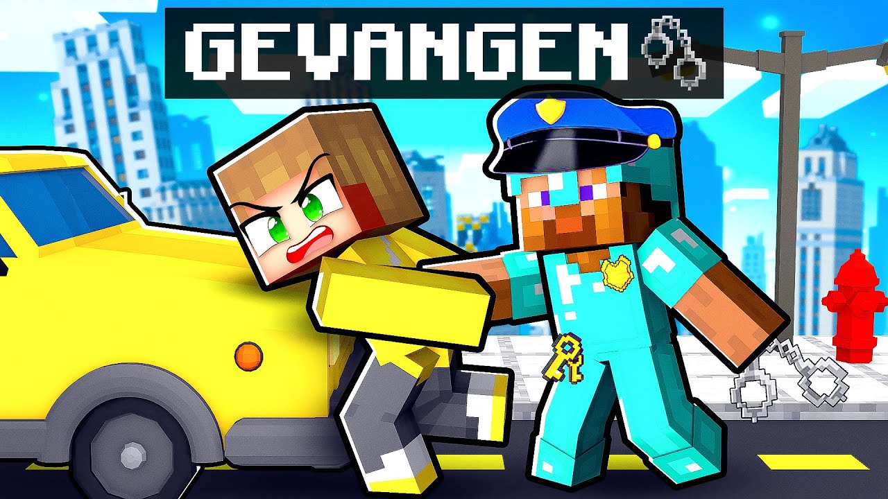 Ik Moet In De Gevangenis (Minecraft Survival)