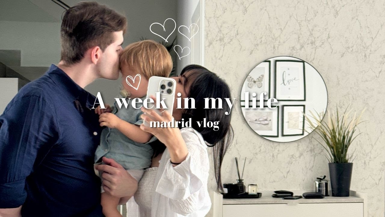 ENG)[국제커플🇰🇷🇪🇦] 마드리드 커플 일상 l 시누이집에서 놀고 먹는 일상 l 스페인에서 보내는 마지막 주😭 l 마드리드 그만 예뻐라..🌞🌿🧚‍♀️