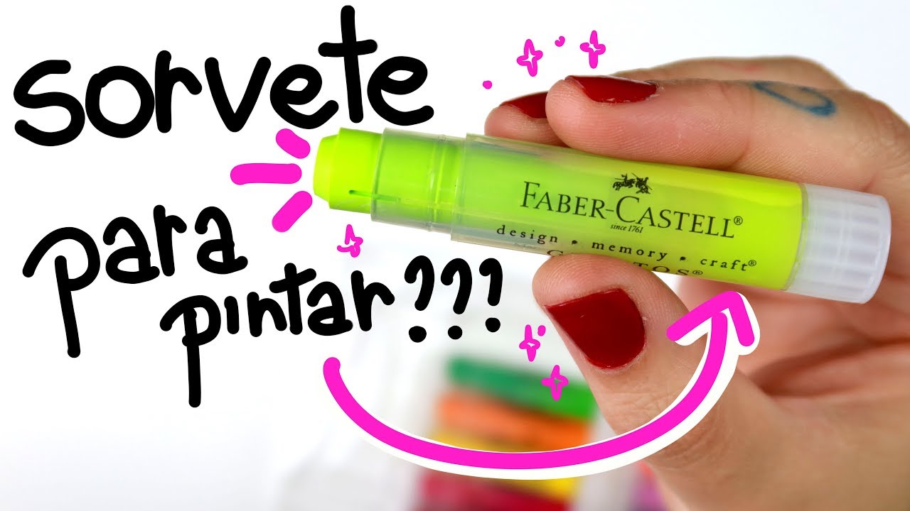 TESTANDO GELATOS FABER CASTELL -