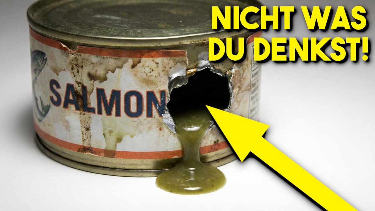 Forscher &ouml;ffnen uralte Lachsdose. Was darin ist, ist IRRE!
