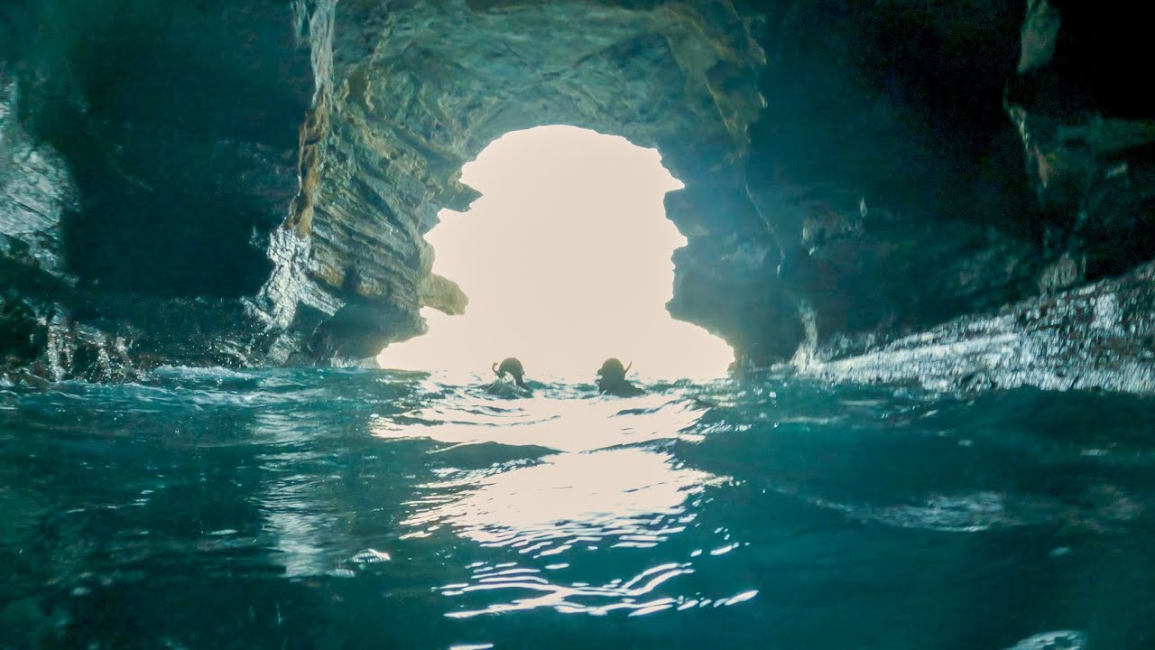 Snorkelling in Warriewood Blow Hole