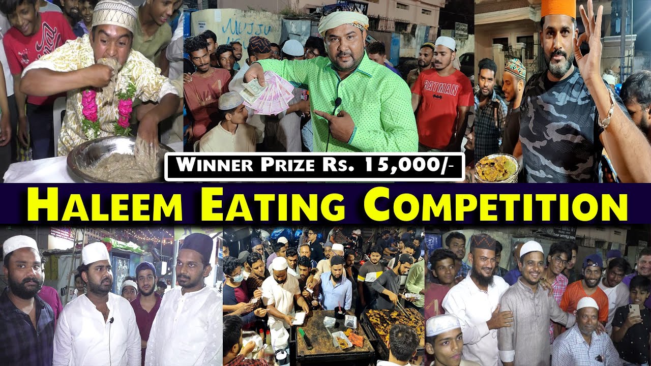 #Haleem Eating Competition | Ramzan Haleem Challenge | Hyderabad Public Reaction | Ali Khan Chotu