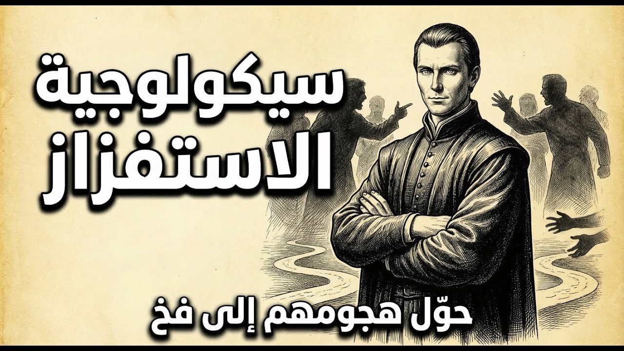 يستفزونك لتخسر… وهذه الطريقة تجعلهم يخسرون