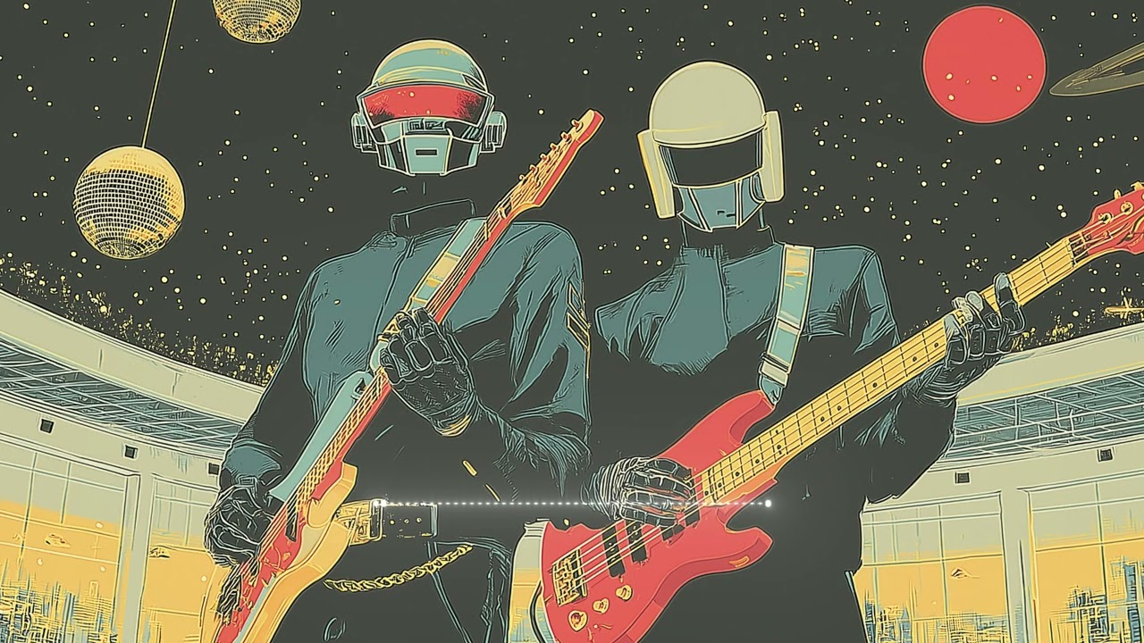 Daft Punk Infinite Encore🪩🤖 | Chill Disco, House, Electro Funk, Retro Groove Playlist