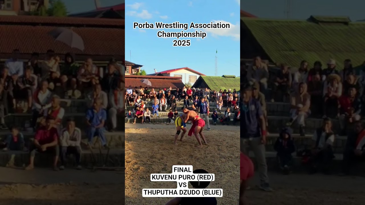 Porba Wrestling Association 1st Championship 2025 | Porba Village | Champ Thuputha Dzudo