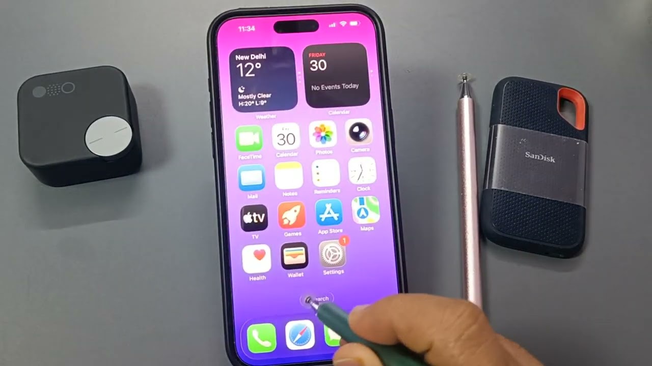 Turn On or Off One Handed Keyboard on iPhone 17 Pro Max Air iOS Keyboard Guide