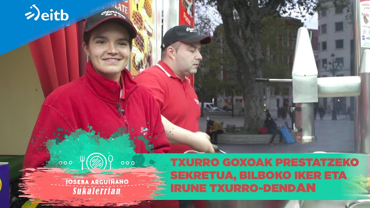 Txurro goxoak prestatzeko sekretua, Bilboko Iker eta Irune txurro-dendan