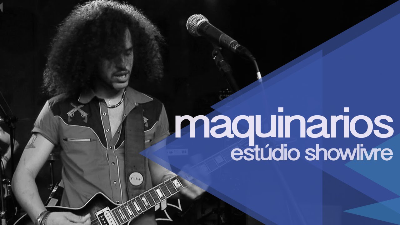 Maquinarios no Est&uacute;dio Showlivre - Apresenta&ccedil;&atilde;o na &iacute;ntegra