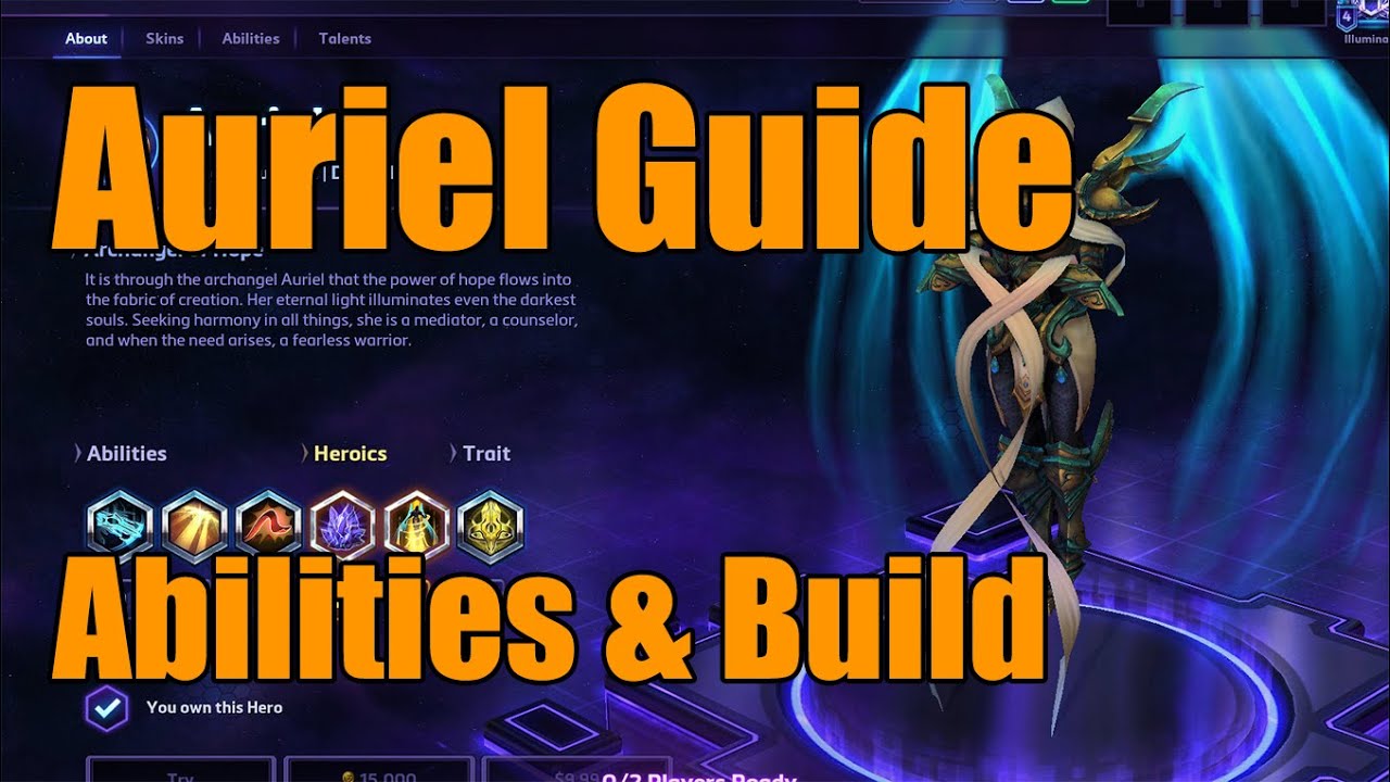 Heroes of the Storm - Auriel Guide - Hero Overview, Abilities, & Build