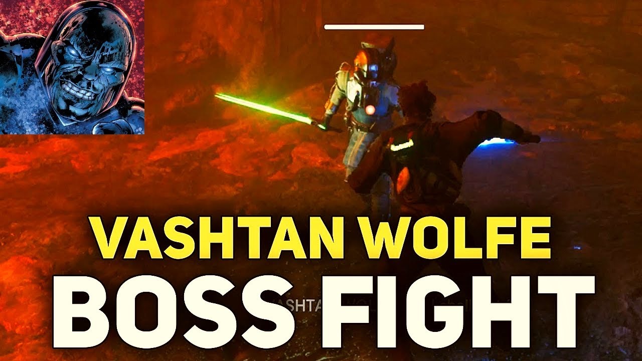 Star Wars Jedi: Survivor- Vashtan Wolfe boss fight 