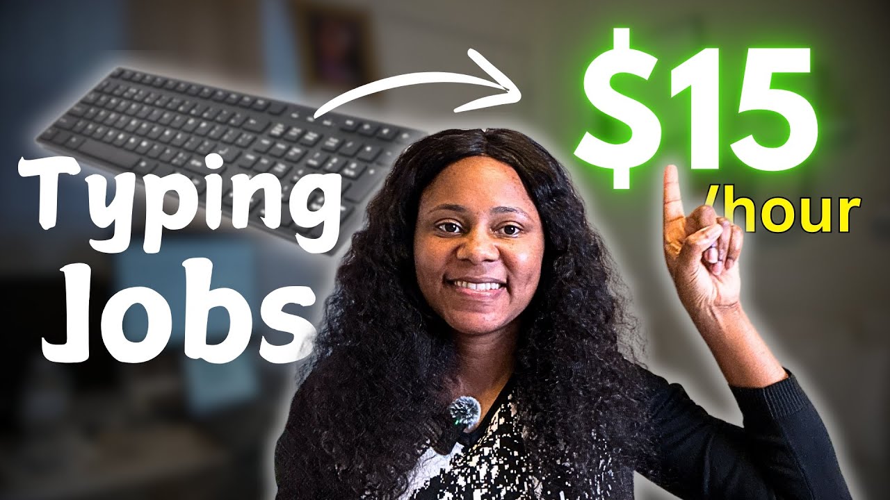 Make $15/hour Typing From Home (Online Typing Jobs For Beginners)