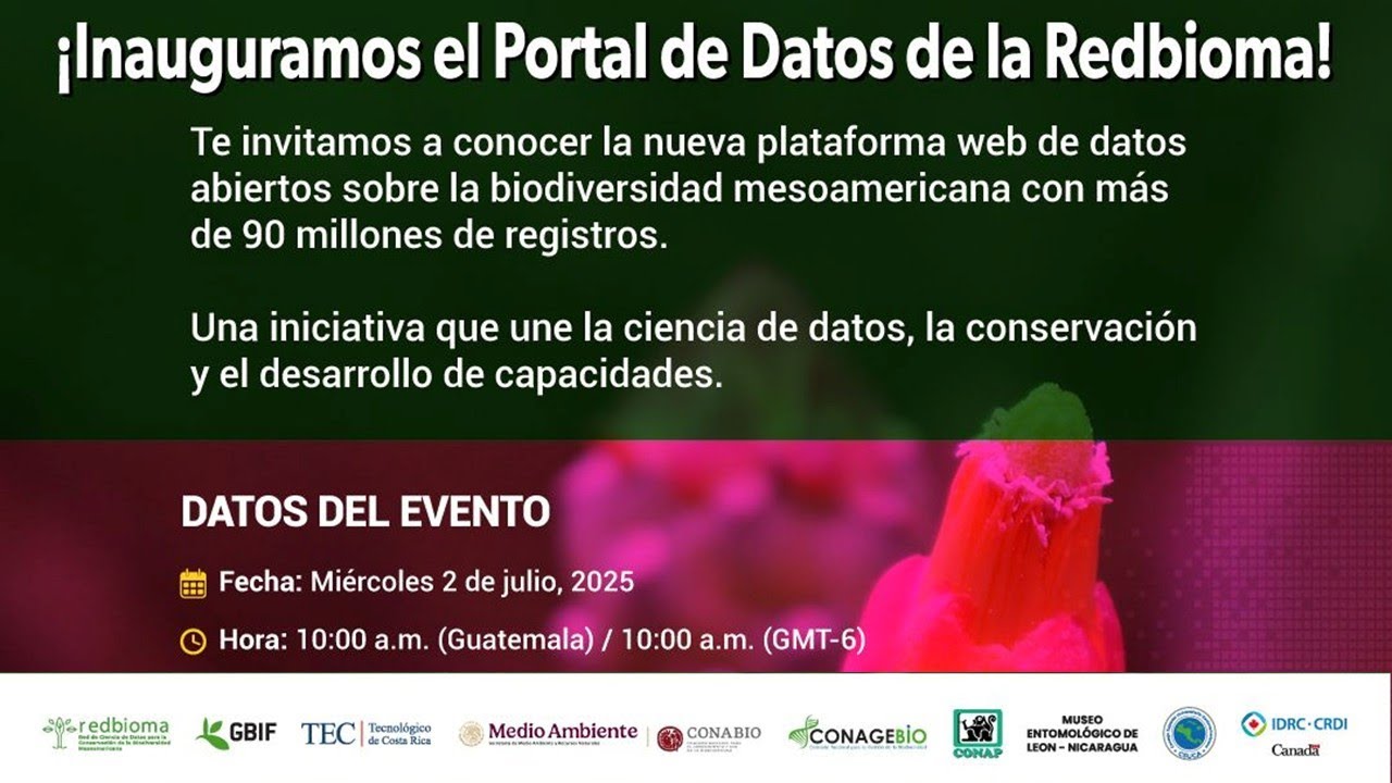 Inauguración del Portal de datos de la Redbioma