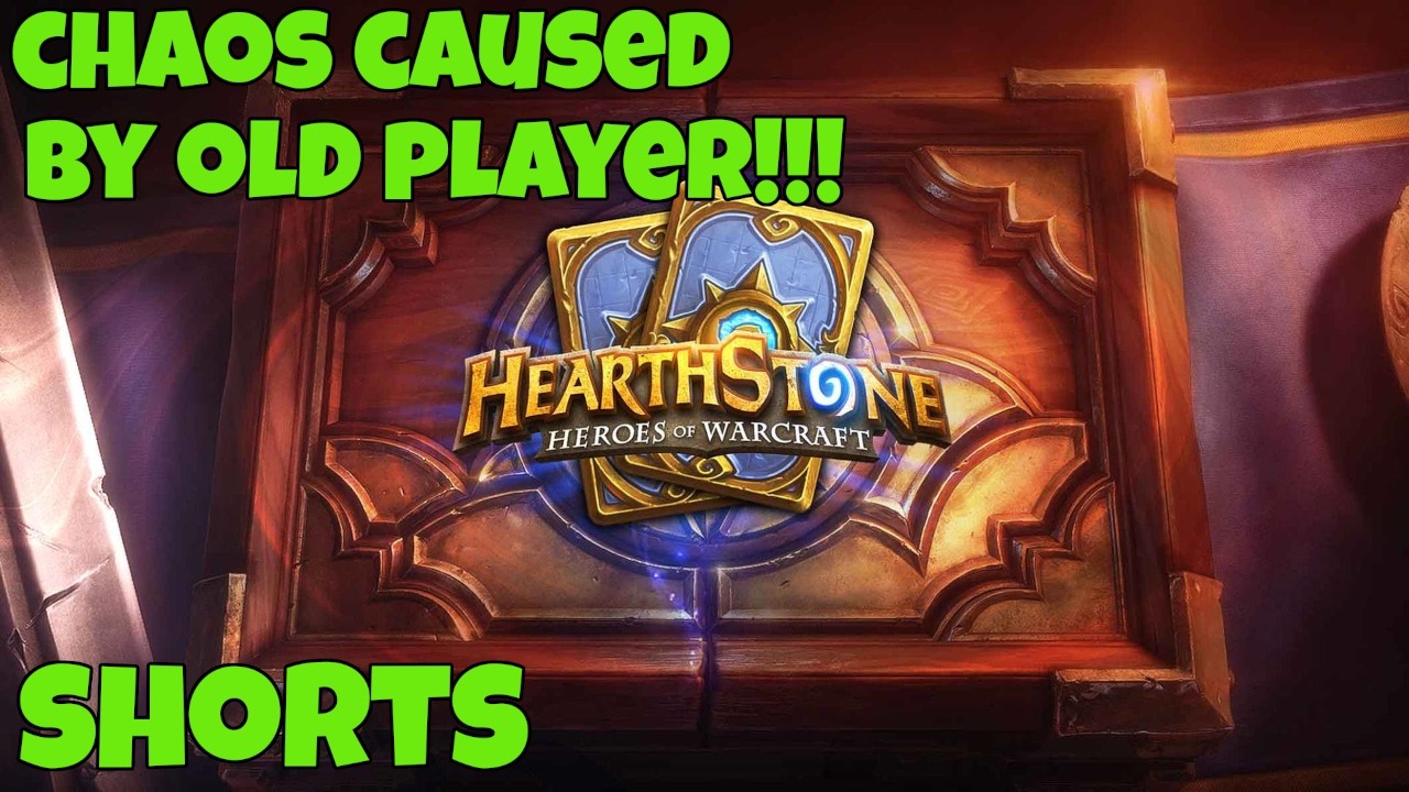 OLD PLAYER RETURNS FOR CHAOS!!! | SHORTS | #hearthstone