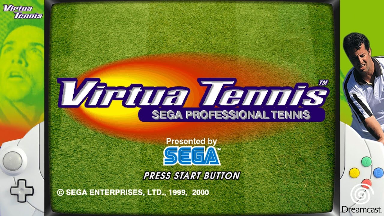 Virtua Tennis - Playthrough | No Commentary | Arcade Mode (Dreamcast)
