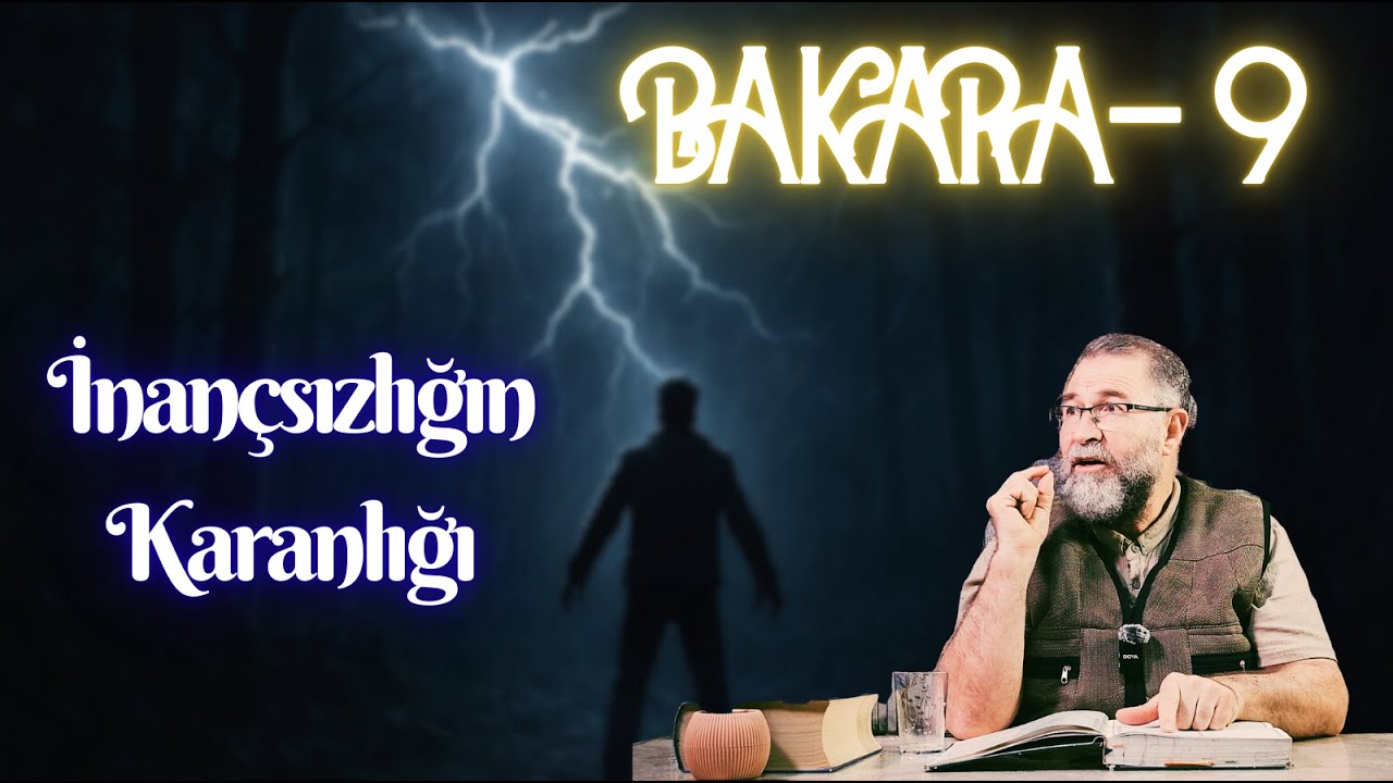 İnançsızlığın karanlığı - Bakara 9. bölüm (17-20. ayet) #yunussadikoçak #tefsir #kafir