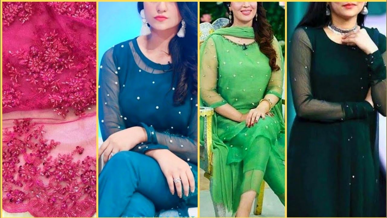 Beautiful Net Dresses Design|Net Kurti Designs|Net Shirt Designs|Net Kameez Design|Net Fabric Kurti