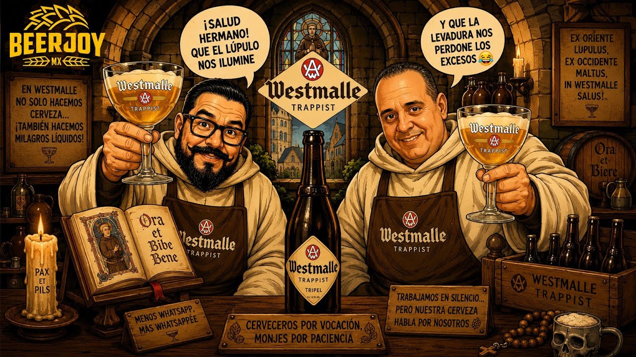Cerveza Westmalle Tripel (la madre de todas las tripel) - Ft. Beer Vlogger 🍻