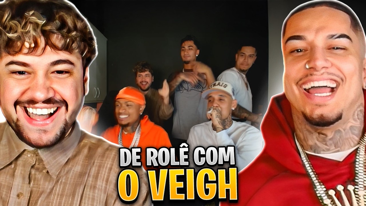 BRINO E VEIGH FAZENDO A MAIOR RESENHA DO ANO KKKKK