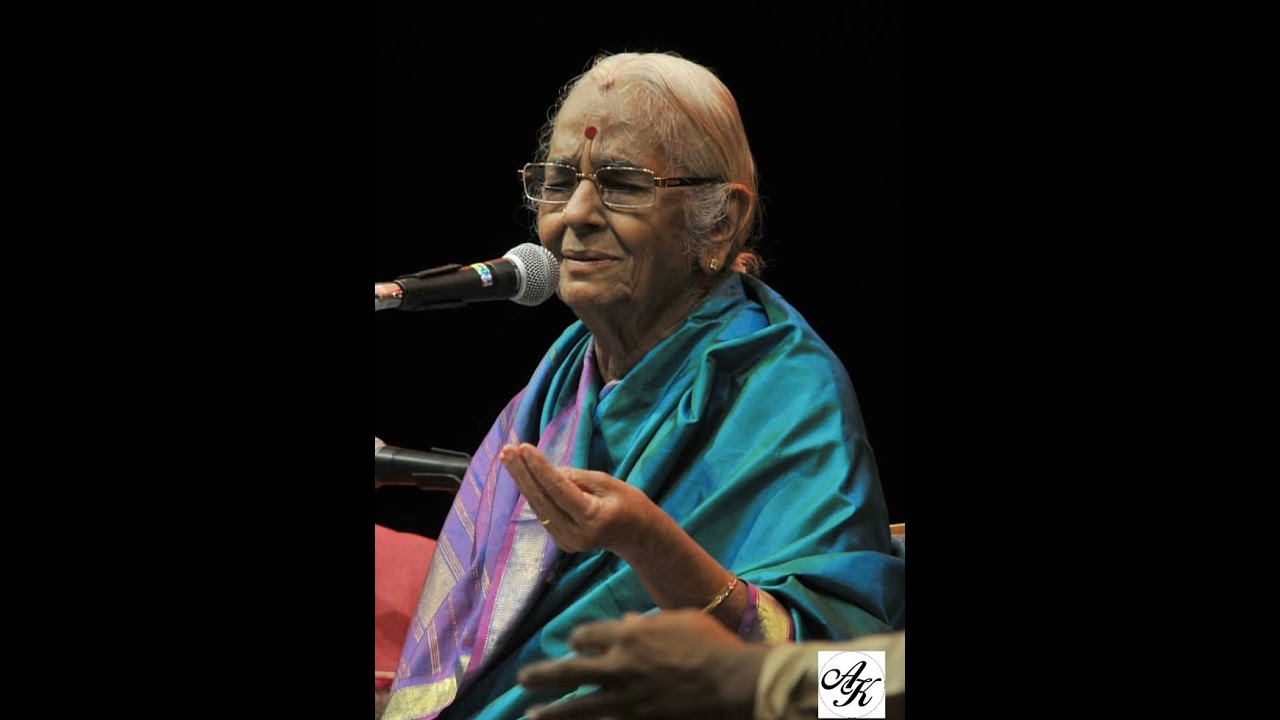 Smt.R.Vedavalli  - Bhavayachutam Vasudevam - Poorvikalyani - Mysore Vasudevacharya