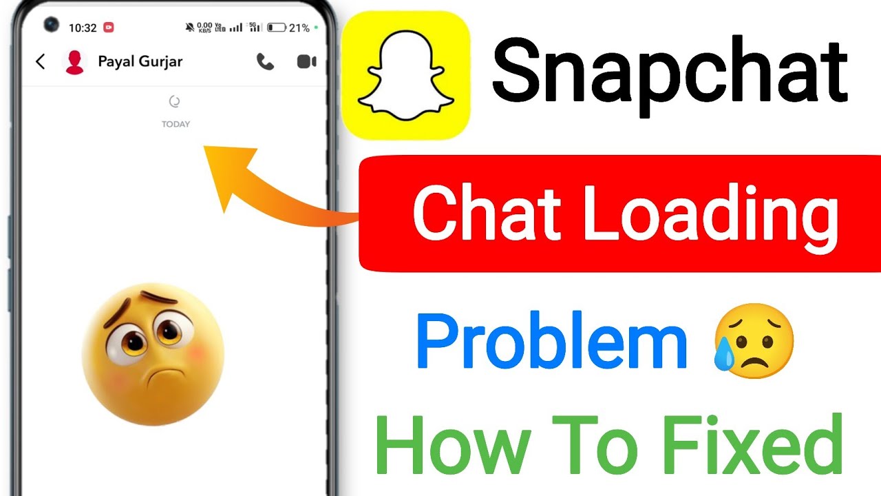 How To Fix Snapchat Chat Loading & Snap Loading Problem || Snapchat Chat Loading😥 Problem Today