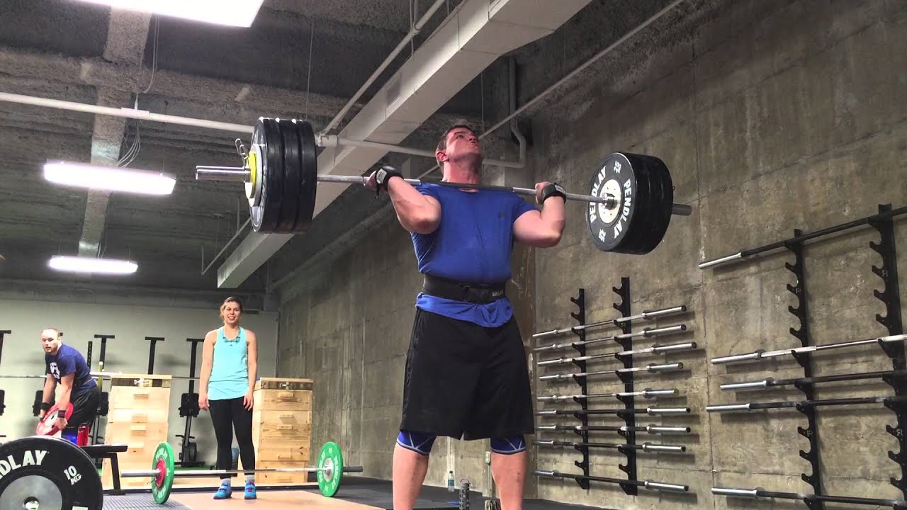 Jason Nunn 182kg Clean and Jerk