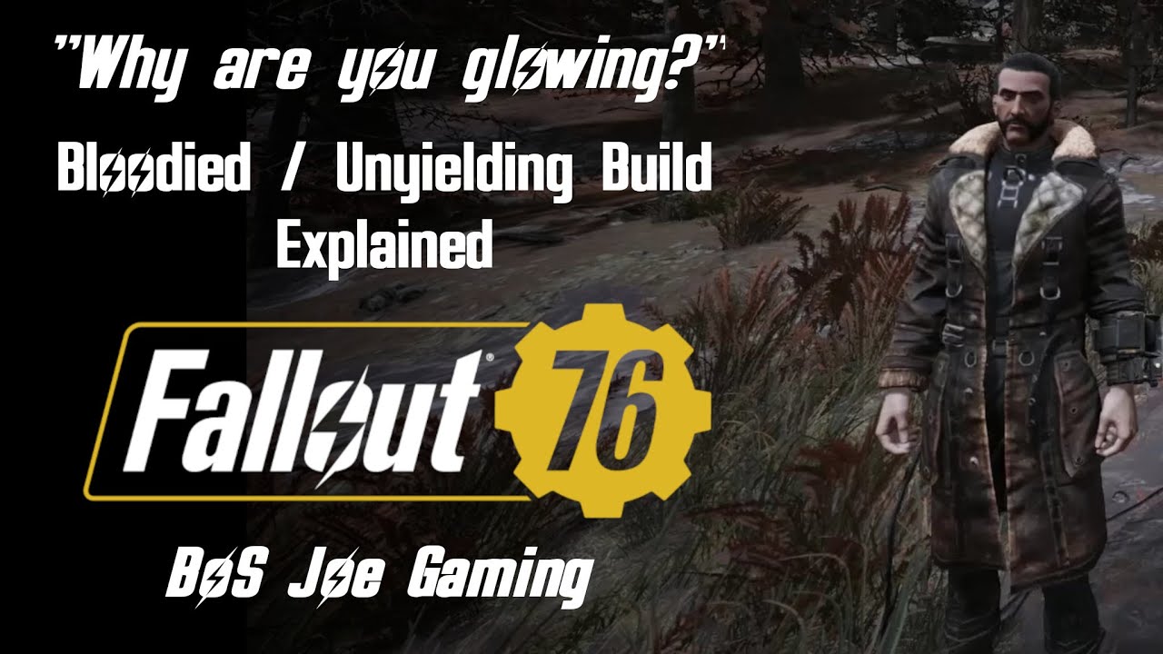 Bloodied Unyielding Build - Fallout76