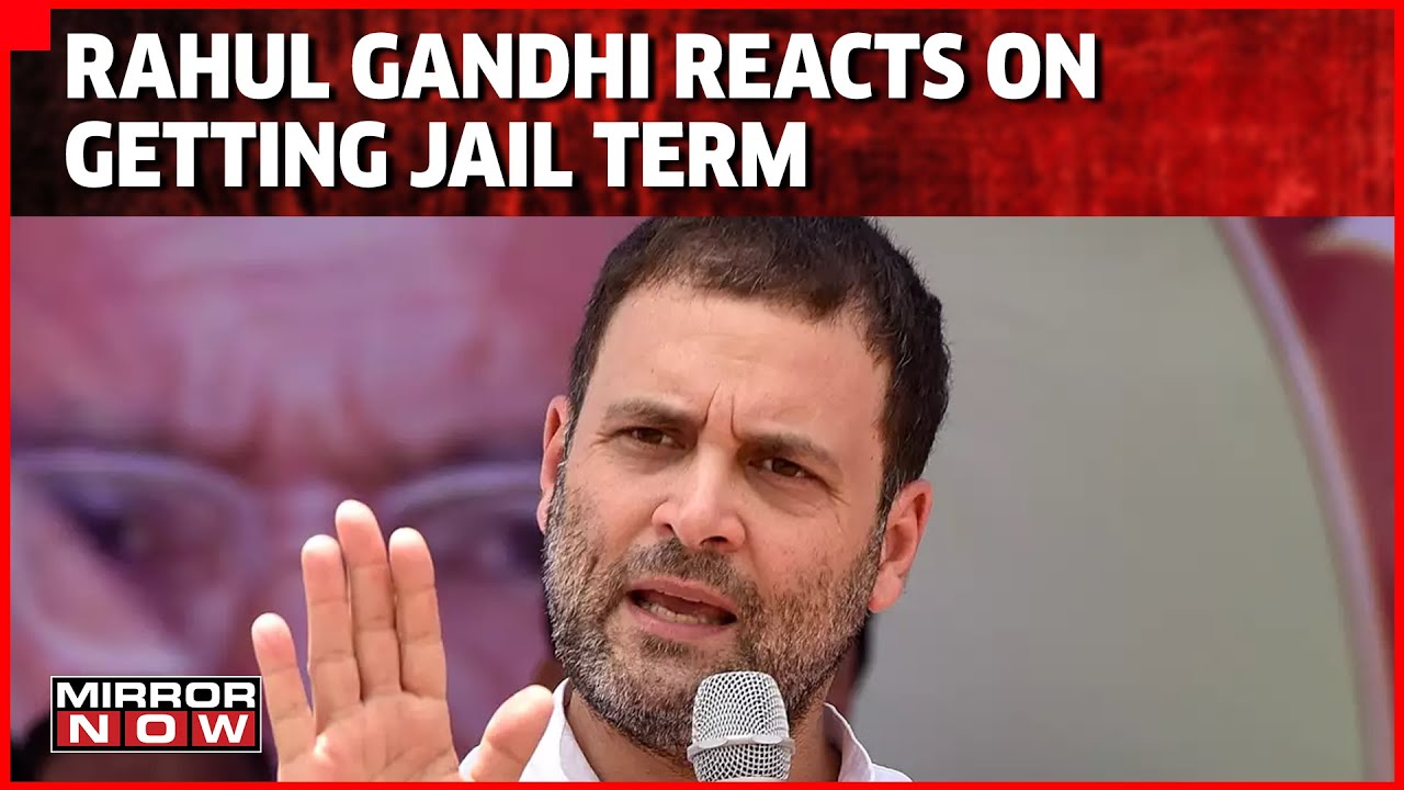 Rahul Gandhi Reacts On Getting Jail Term In, Says - 'My Religions Is Based On Truth & Non-Violence'