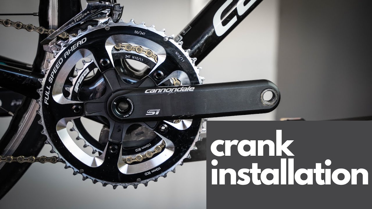 Руководство по установке шатунов Cannondale Hollowgram Si