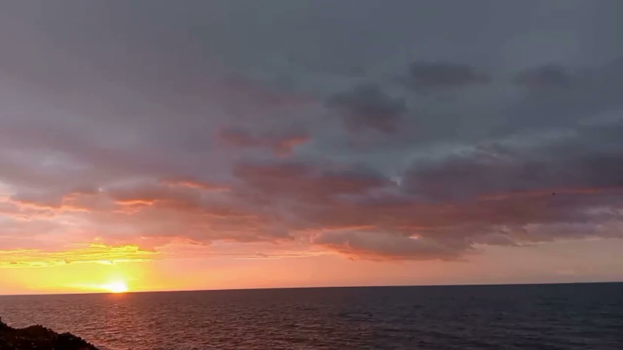 Relaxing Sunrise on the Southern Coast of Spain / Peaceful Nature Video