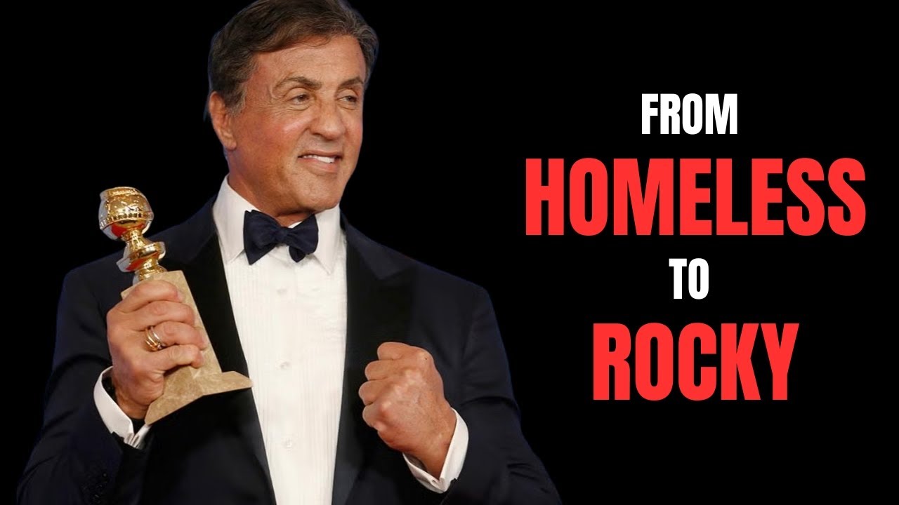 The Inspirational Story of Sylvester Stallone — Homeless, Rejected, and the Day He Sold His Dog
