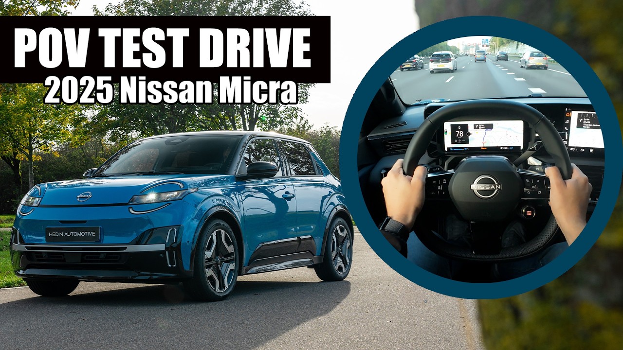 2025 Nissan Micra ELECTRIC | POV TEST DRIVE