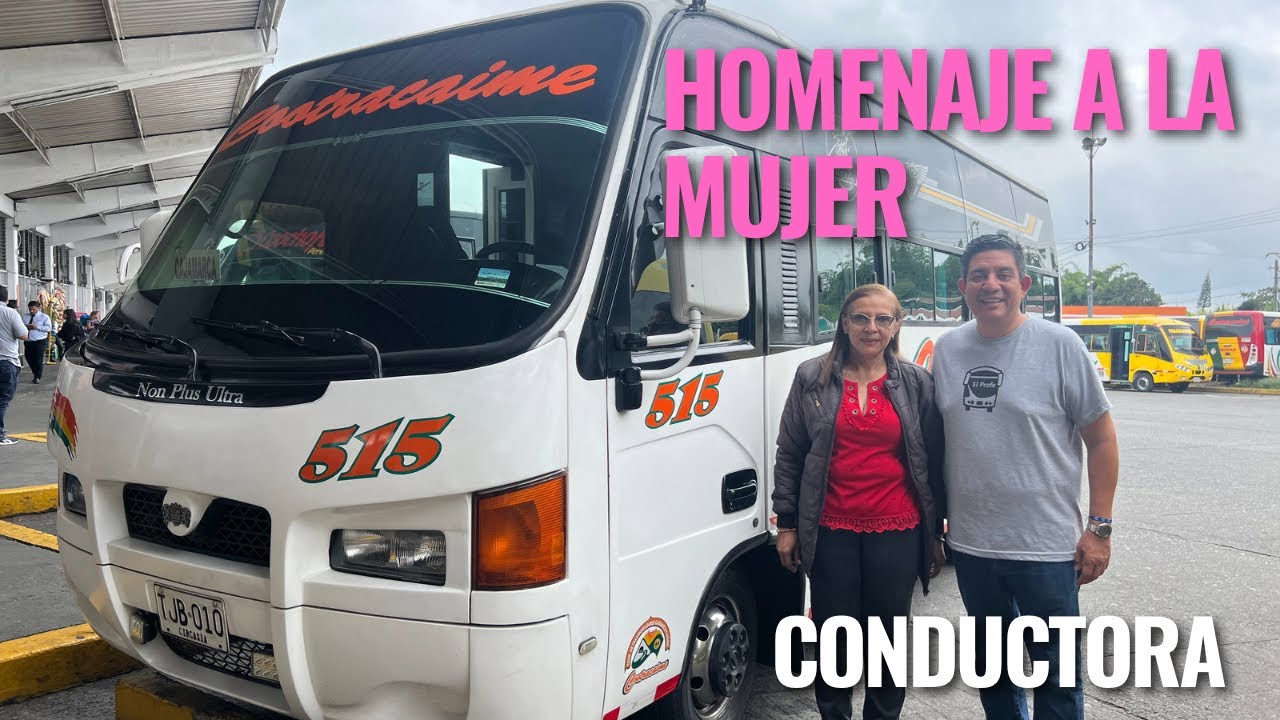 Mujer Conductora de Autobús #díadelamujer #autobus